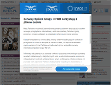 Tablet Screenshot of mojafirma.infor.pl