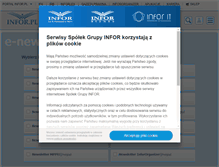Tablet Screenshot of e-newsletter.infor.pl