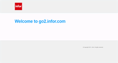 Desktop Screenshot of go2.infor.com